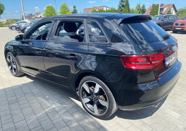 Audi A3 cena 47900 przebieg: 199000, rok produkcji 2015 z Borne Sulinowo małe 154